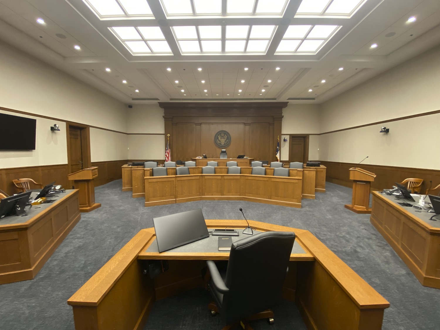 Jeffersonian Courtroom at USCH Charlotte Annex