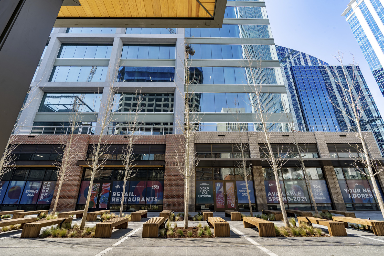 Ch 15 - Exterior photos of Ally Charlotte Center 
March 2021