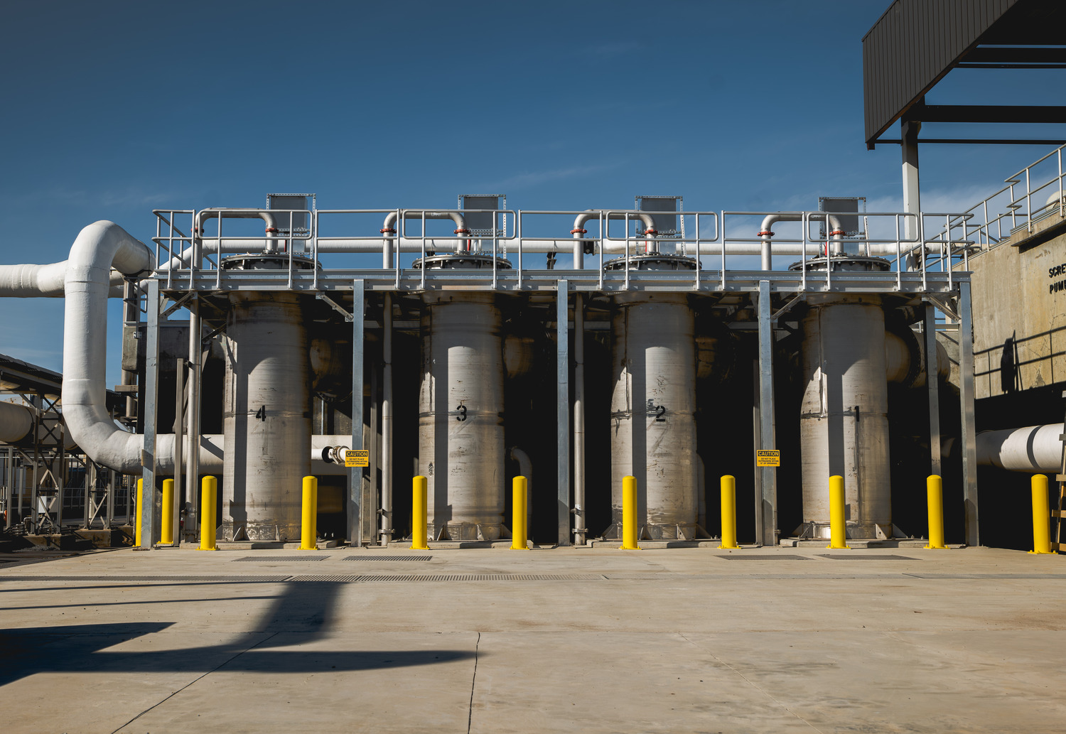 New intermediate pump station