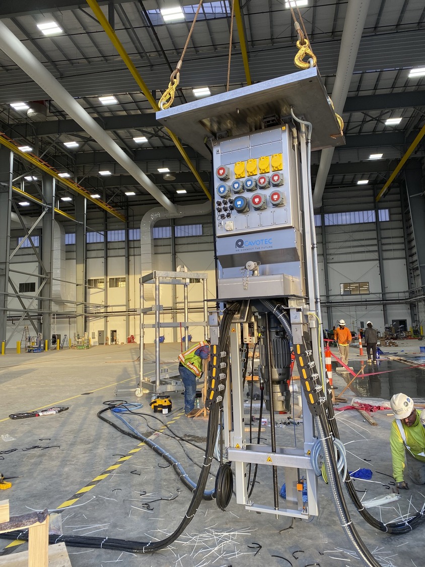 cavotec prior to installation