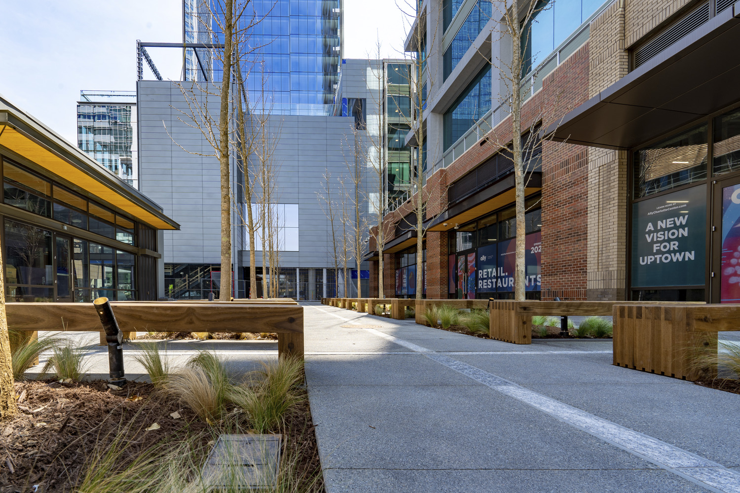 Exterior photos of Ally Charlotte Center
March 2021